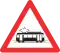Strassenbahn/Traversée de tramway/Attraversamento tramviario