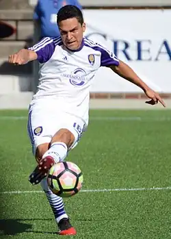 Роча в составе «Орландо Сити B» (2017 год)