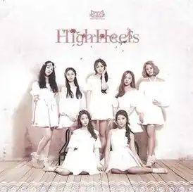 Обложка альбома CLC «High Heels» (2016)