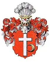 герб баронов Бистром из Балтийского гербовника, 1882