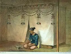 Молодая женатая малайская женщина