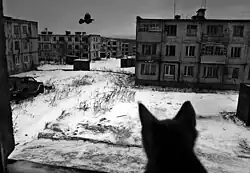 Military town of Gornoe, Iturup Island, Kuril Islands. This picture from Oleg Klimov book «Calamity Islands», (Sakhalin and Kuriles), 2023. Photo by Oleg Klimov/Liberty.SU
