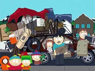 Семья Стэна собирается в Калифорнию