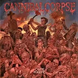 Обложка альбома Cannibal Corpse «Chaos Horrific» (2023)