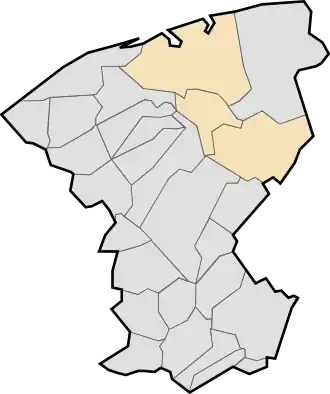 Кантон Кале-Центр в составе округа