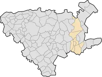 Кантон Камбрен в составе округа