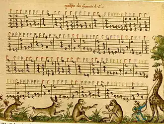 Страница из лютневой книги Капиролы