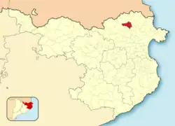 Расположение муниципалитета на карте провинции