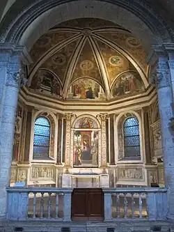 Нижняя капелла делла Ровере. Алтарные картины и фрески Пинтуриккьо