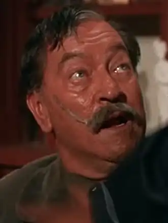 Карлос Лопес Моктесума в английском трейлере 1972 года к фильму «Ночь кровавых обезьян» (1969)