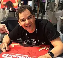 Карлус Салданья на фестивале анимационных фильмов в Анси, 2017 год.