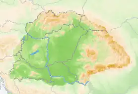 Приблизительное расположение места битвы