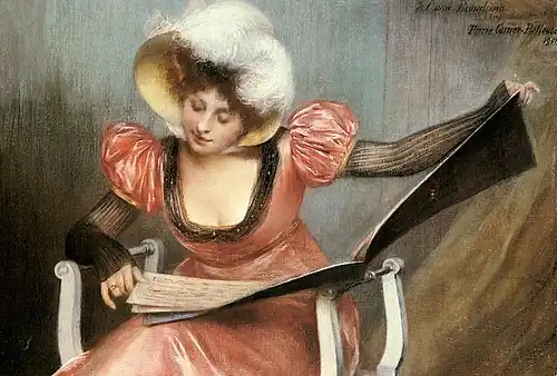 В музыкальном салоне (1901)