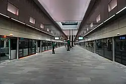 Станция Castle Hill[англ.] Сиднейского метрополитена.