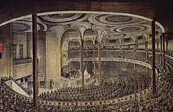 Выступление шведской певицы Дженни Линдт в Касл-Гардене в 1855&nbsp;году