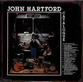 Обложка альбома Джона Хартфорда «Catalogue» (1981)