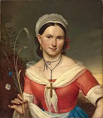 Портрет работы Ореста Кипренского, 1828 г.