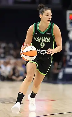 Чечилия в игре за «Миннесота Линкс» против «Лос-Анджелес Спаркс» (19 сентября 2024 года)