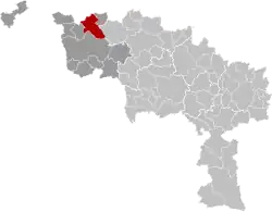 Расположение муниципалитета на карте провинции