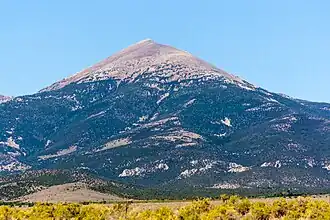 Уилер-Пик является центром национального парка Грейт-Бейсин в Неваде.