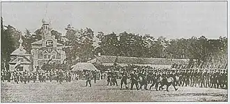 Парад войск на Ходынском Поле 1 августа 1902 г.