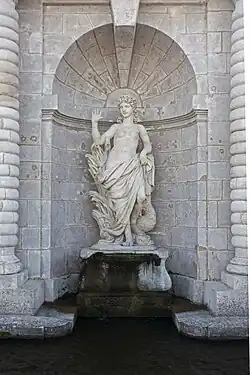 Галатея. Скульптурное оформление фонтана в замке Шантийи