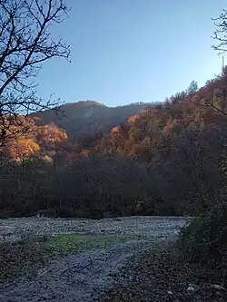 Долина реки к югу от села Ханагях