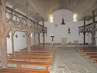 Интерьер часовни Св. Марии Магдалины