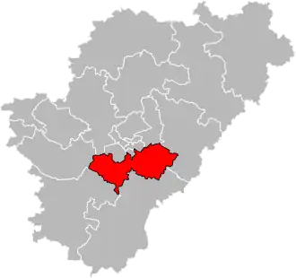 Боэм-Эшель на карте