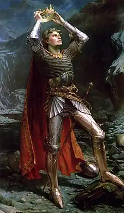 Король Артур. Чарльз Эрнест Батлер. 1903