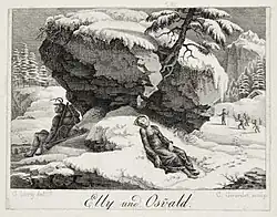 Элли и Освальд. До 1863. Офорт