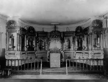 Внутреннее убранство Георгиевской часовни. 1912 год