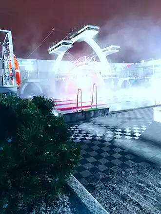 Бассейн Чайка зимой 2020&nbsp;г.