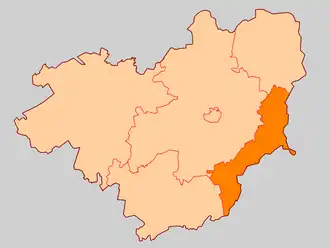 Черкасовское сельское поселение на карте