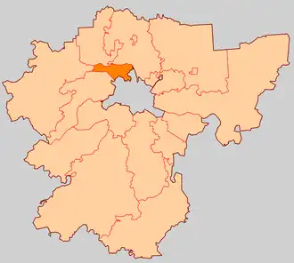 Черногубовское сельское поселение на карте