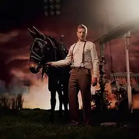 Обложка альбома Тайлера Чилдерса «Rustin’ in the Rain» (2023)