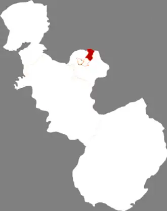 Лишань на карте