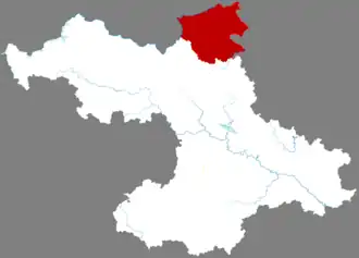 Лэе на карте