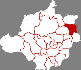 Гаобэйдянь на карте