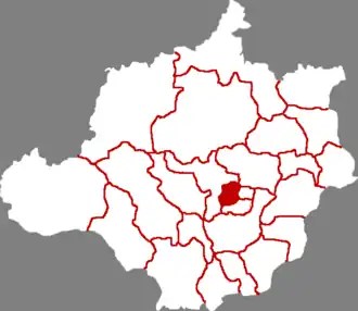 Цзинсю на карте