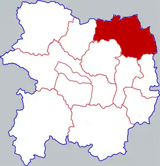 Линью на карте