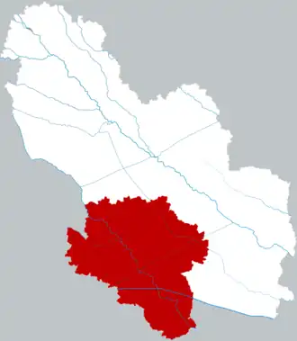 Лисинь на карте