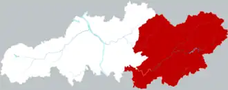 Люян на карте