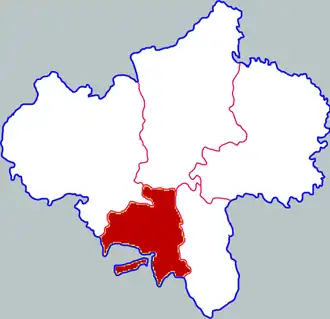 Лундэ на карте