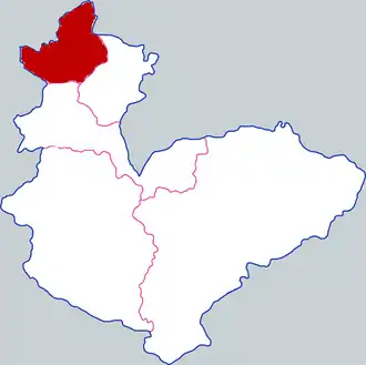 Вэньфэн на карте