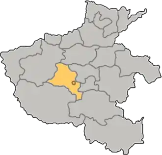 Пиндиншань на карте