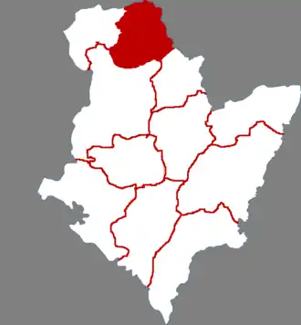 Жаоян на карте