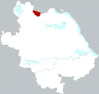 Тешань на карте