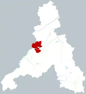 Тяньцяо на карте