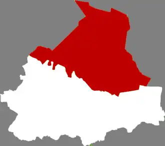 Цзиньчуань на карте